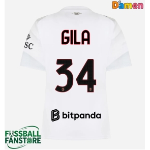 AC Milan Mario Gila #34 Replik Auswärtstrikot Damen 2026-27 Kurzarm